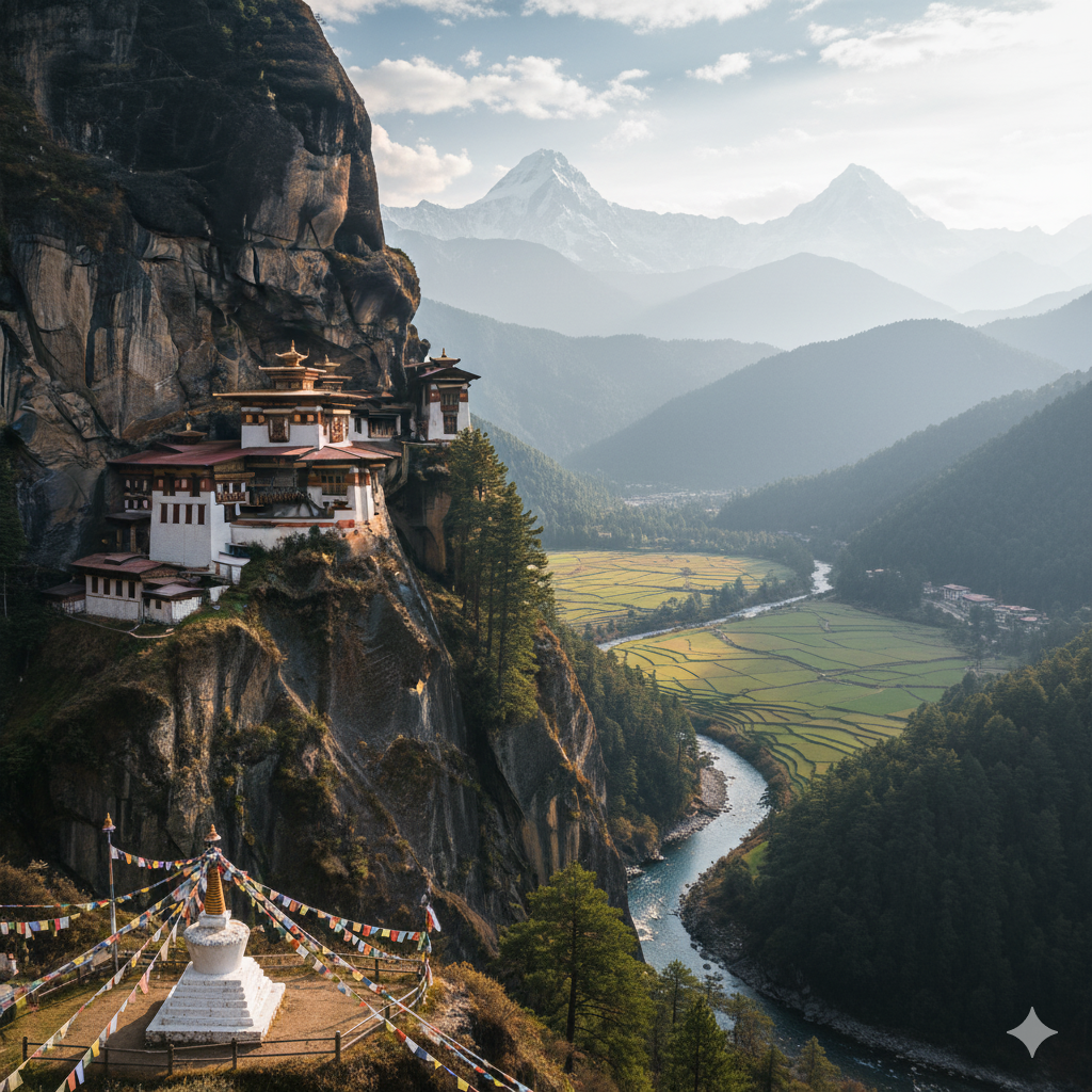 Paro Ridge Walk at Dawn